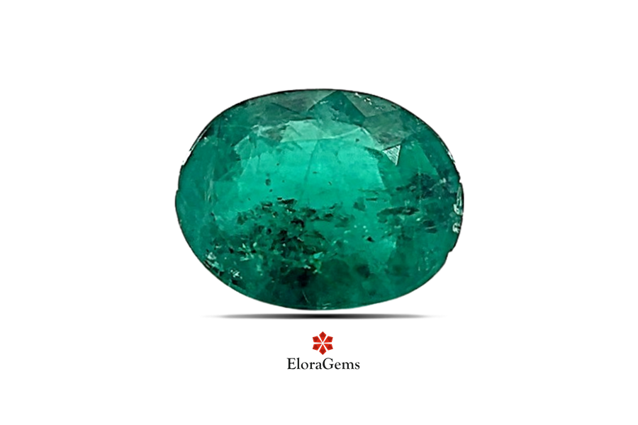 Emerald (Maragadham) 7x6 MM 1.07 carats