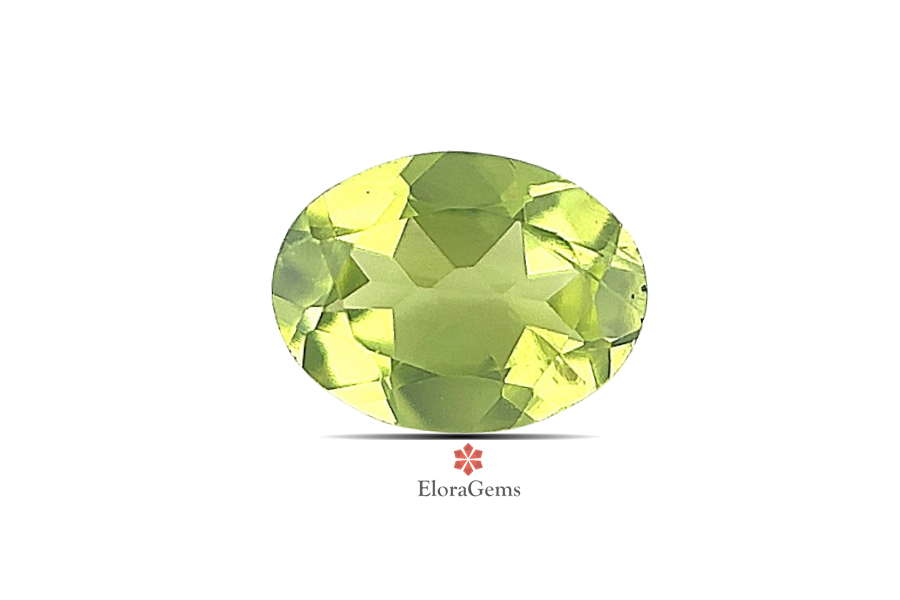 Peridot 8x6 MM 1.1 carats
