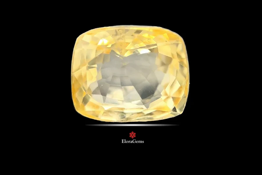 Yellow Sapphire (Pukhraj) 6x7 MM 1.77 carats