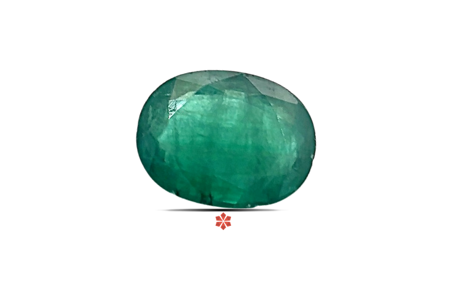 Emerald (Maragadham) 8x6 MM 1.21 carats