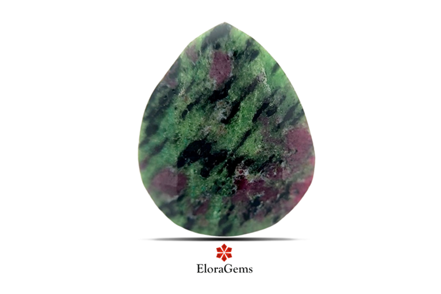 Ruby Zoisite 20x17 MM 13.15 carats