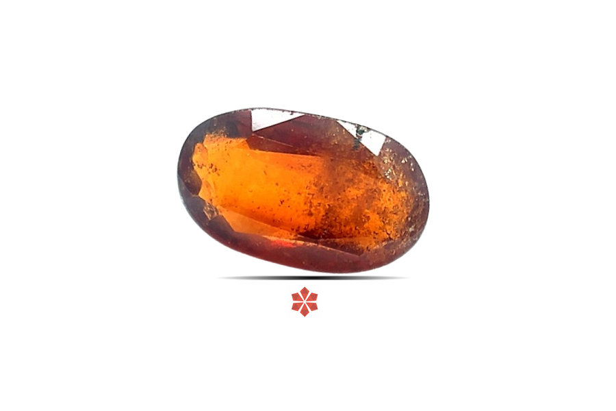 Hessonite (Gomed) 12x7 MM 3.25 carats