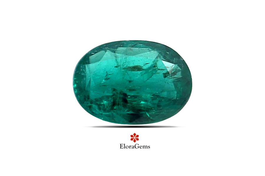 Emerald (Maragadham) 8x6 MM 1.3 carats