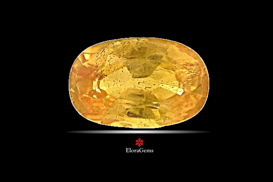 Yellow Sapphire (Pushparag) 9x0 MM 2.32 carats