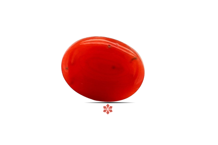 Red Coral 10x8 MM 1.61 carats