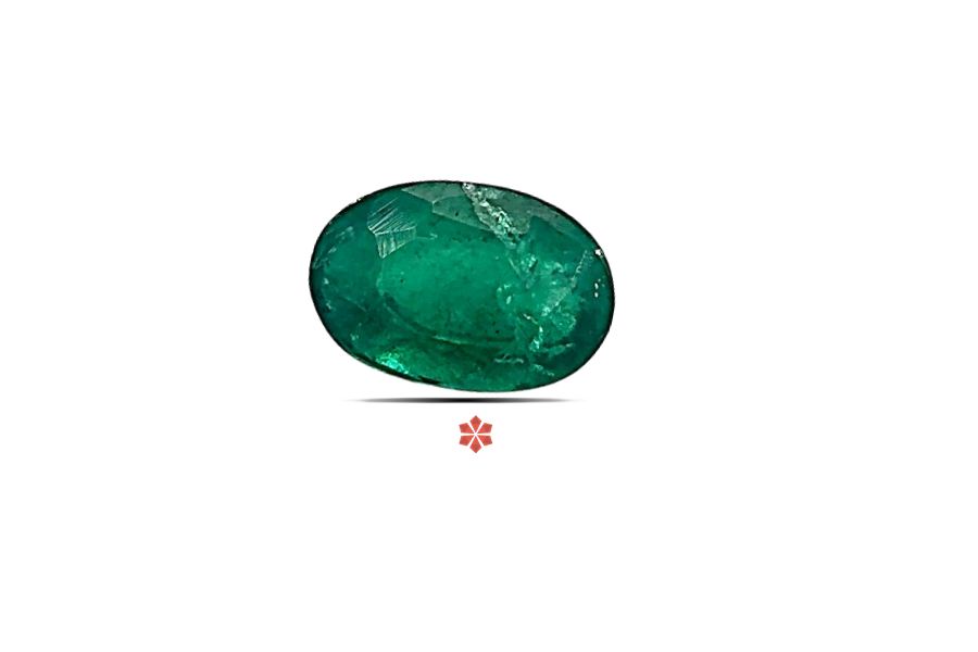 Emerald (Maragadham) 6x4 MM 0.55 carats