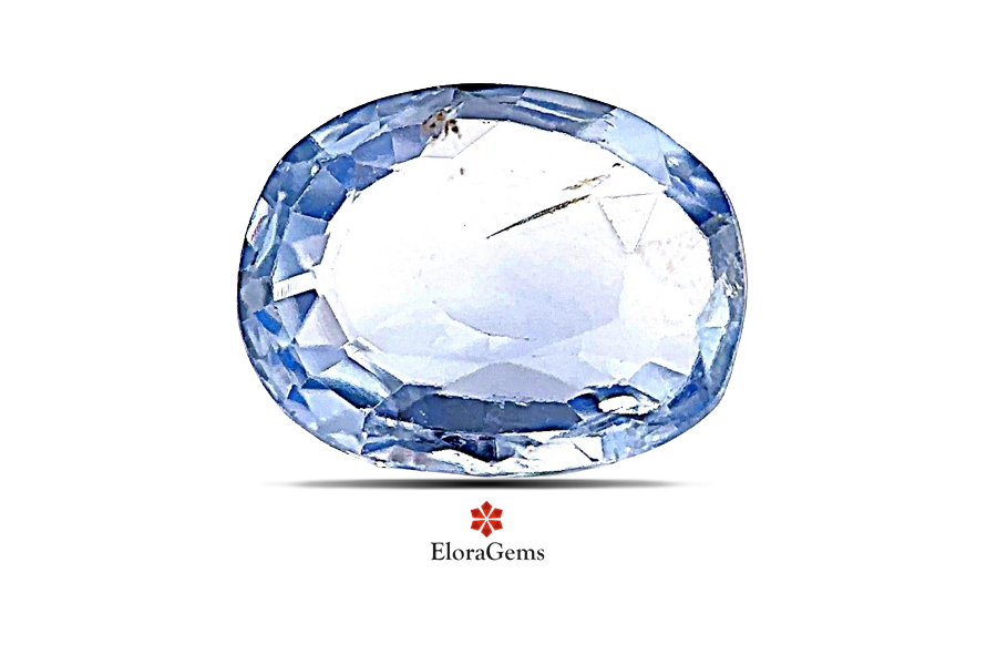 Blue Sapphire (Neelam) 8x6 MM 1.25 carats