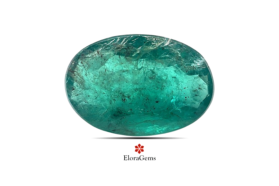 Emerald (Maragadham) 12x8 MM 2.86 carats