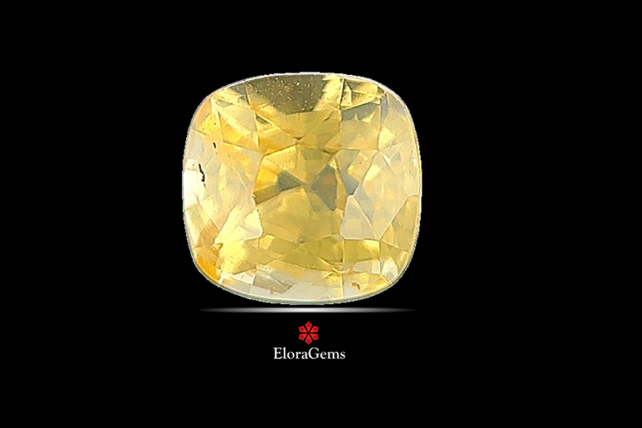 Yellow Sapphire (Pushparag) 7x7 MM 2.03 carats