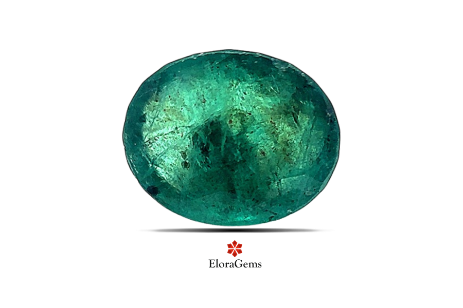 Emerald (Maragadham) 10x8 MM 3.49 carats