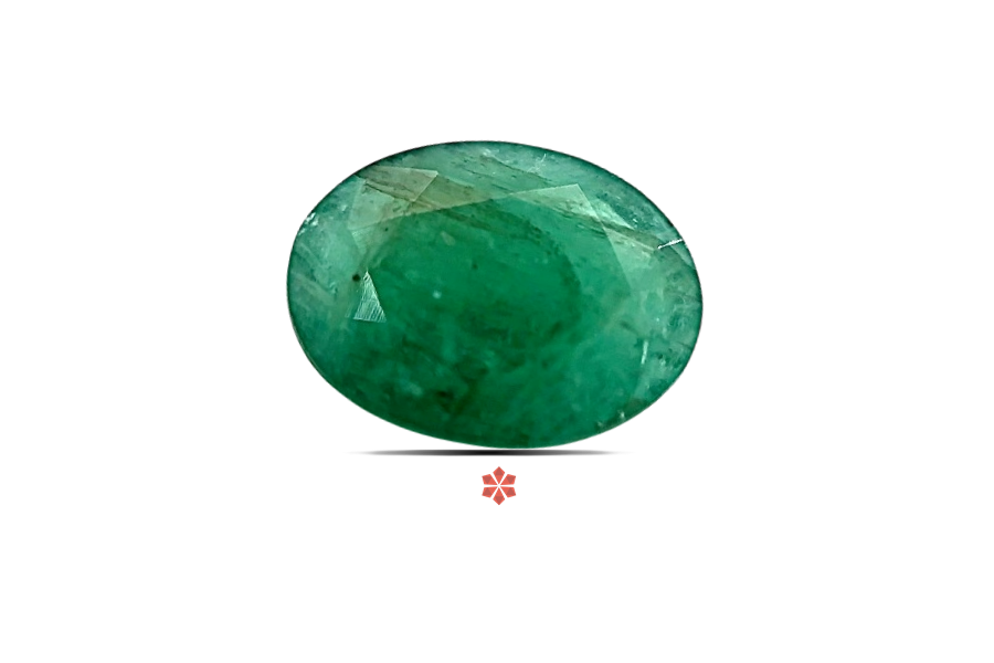 Emerald (Maragadham) 12x9 MM 3.37 carats