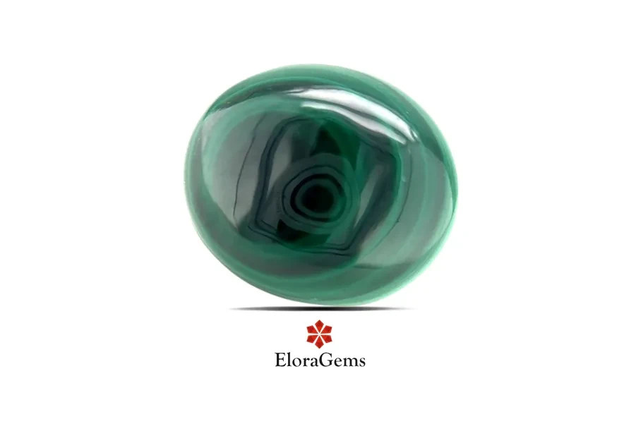 Malachite 17x15 MM 21.7 carats