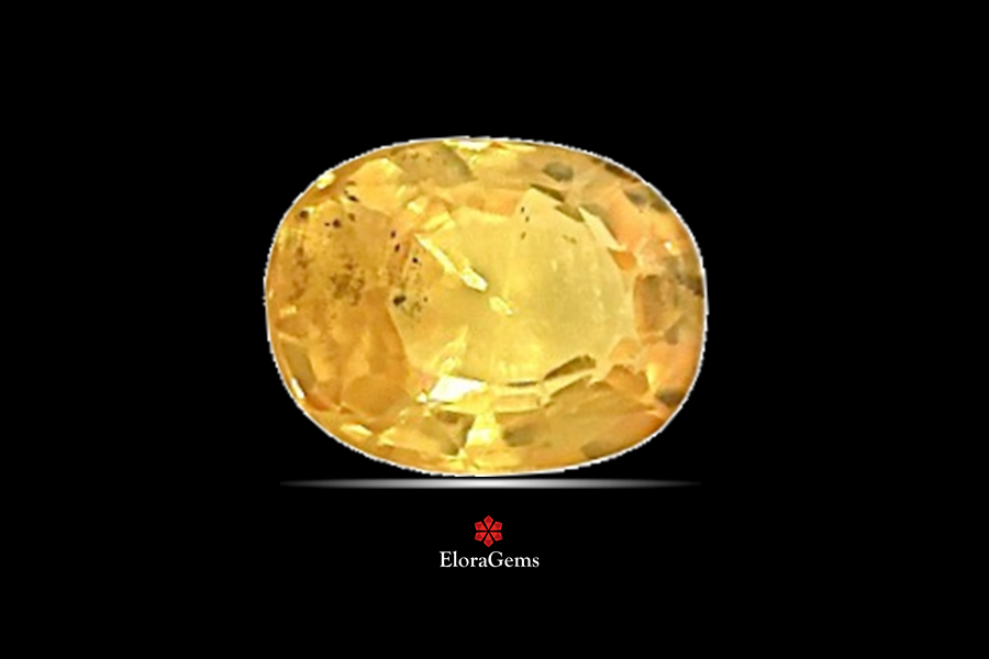 Yellow Sapphire (Pushparag) 7x5 MM 1.04 carats