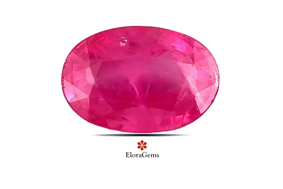 Ruby (Manik) 7x5 MM 0.8 carats