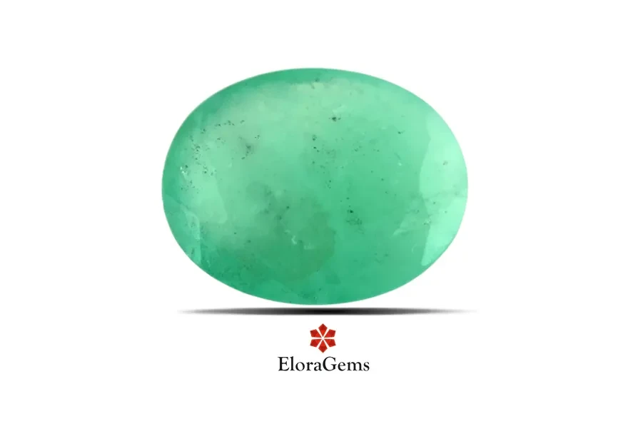 Emerald (Maragadham) 12x10 MM 3.82 carats
