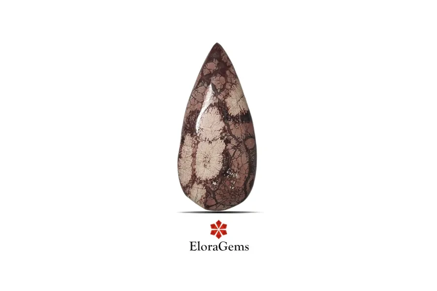 Mushroom Rhyolite Jasper 41x20 MM 25.72 carats