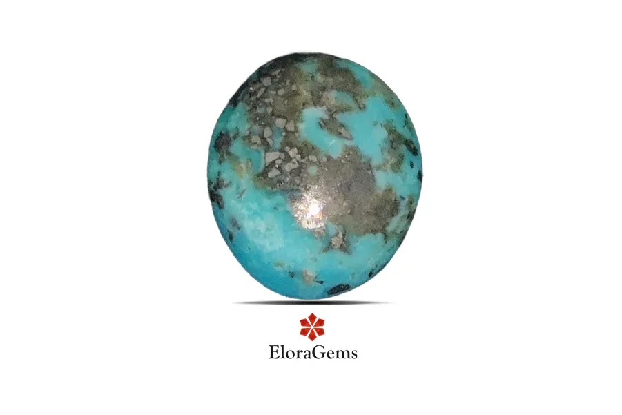 Turquoise 12x11 MM 5.56 carats