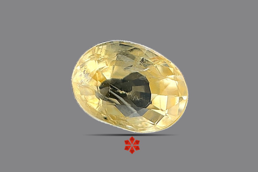 Yellow Sapphire (Pushparag) 9x6 MM 2.48 carats
