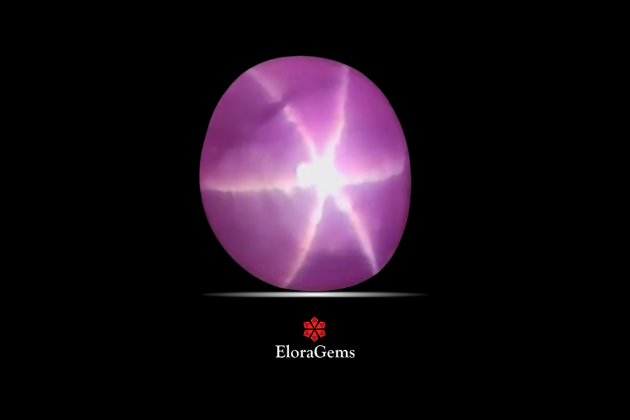 Star Ruby 5x4 MM 1.01 carats