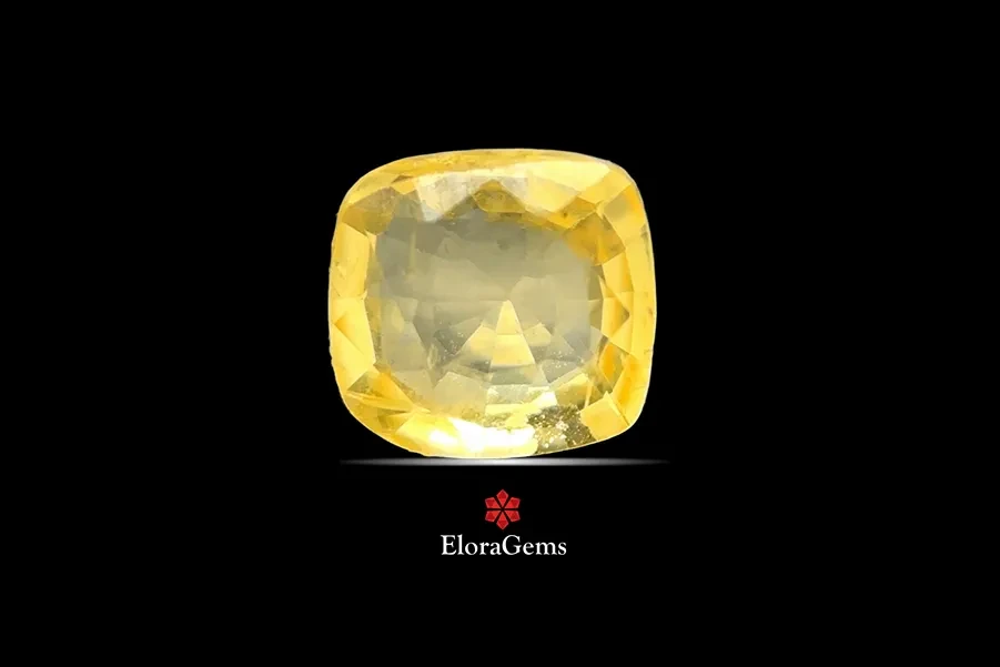 Yellow Sapphire (Pukhraj) 5x5 MM 0.69 carats