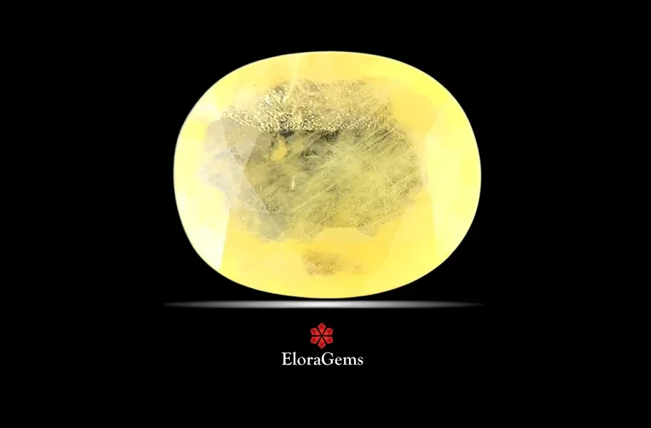 Yellow Sapphire (Pushparag) 10x8 MM 2.72 carats