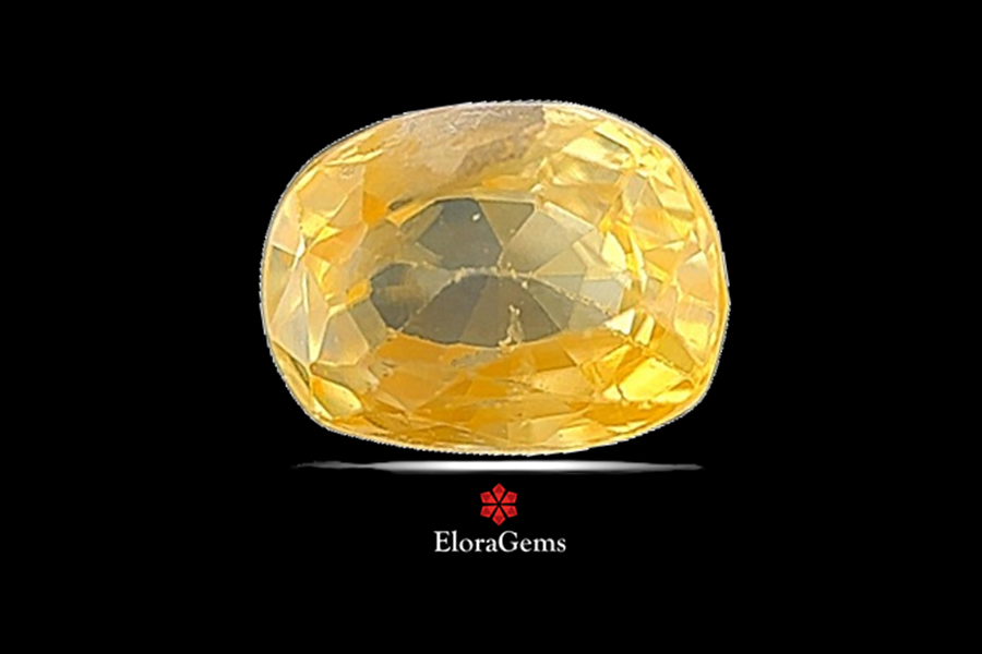 Yellow Sapphire (Pushparag) 7x5 MM 1.43 carats