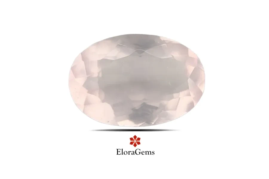 Rose Quartz 12x9 MM 3.6 carats