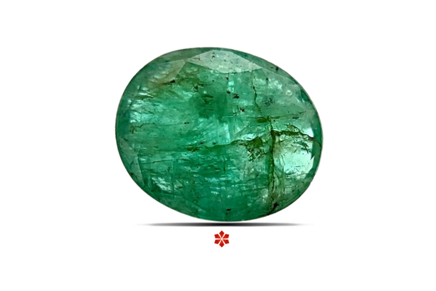 Emerald (Maragadham) 10x9 MM 2.4 carats