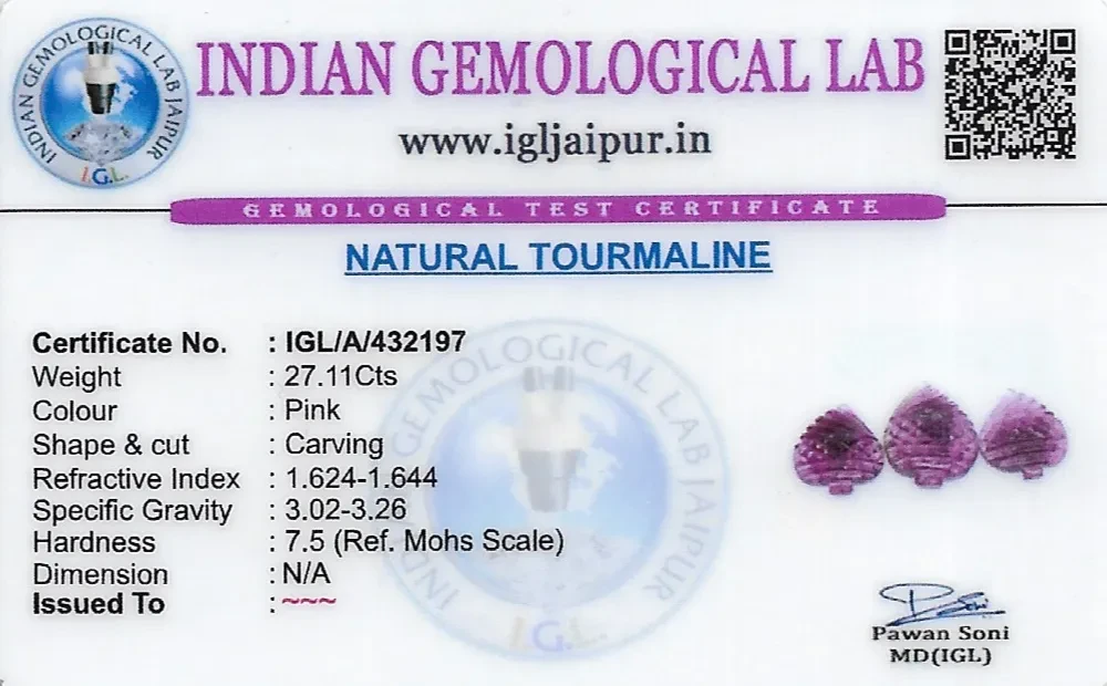Tourmaline Carving Gem Stones 0x0 MM 26.64 carats