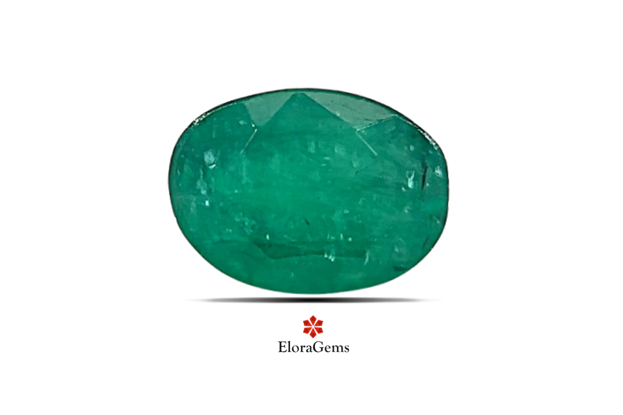 Emerald (Maragadham) 7x5 MM 0.93 carats