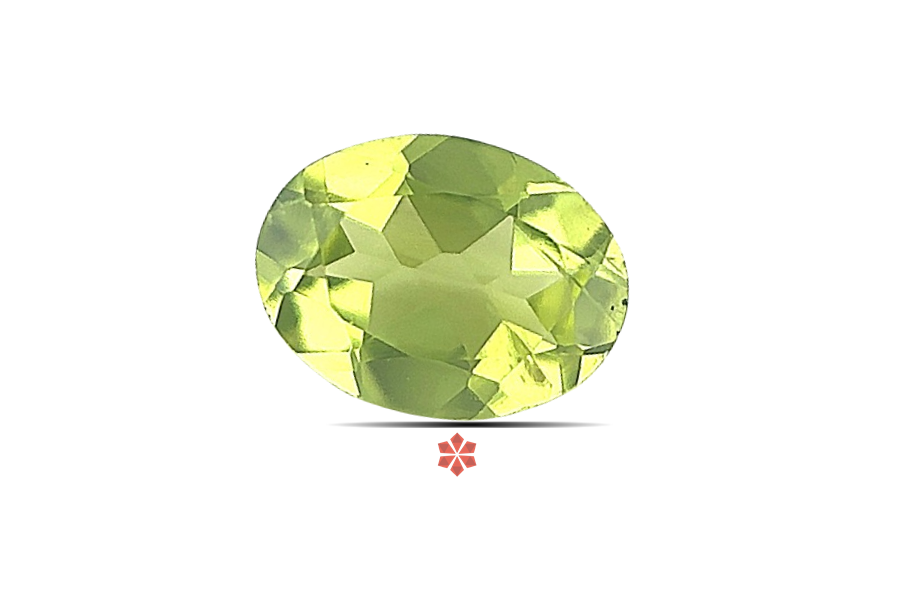 Peridot 8x6 MM 1.1 carats