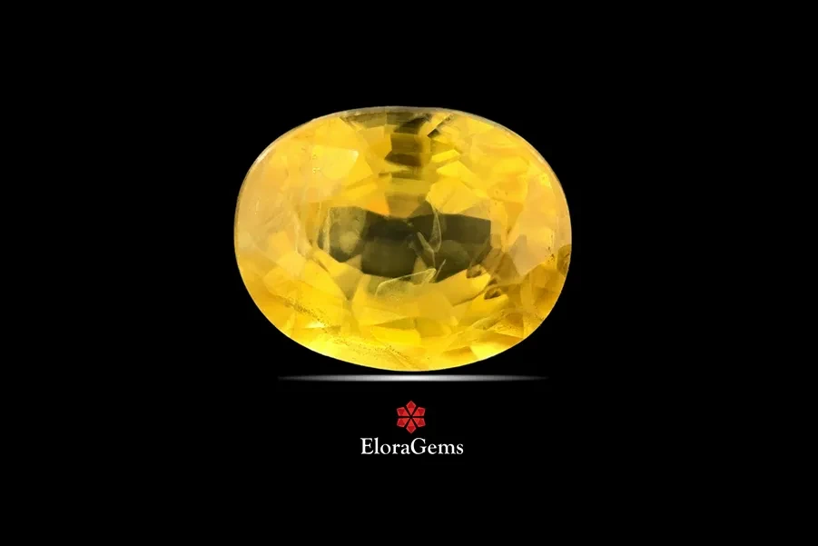 Yellow Sapphire (Pukhraj) 72x6 MM 1.66 carats