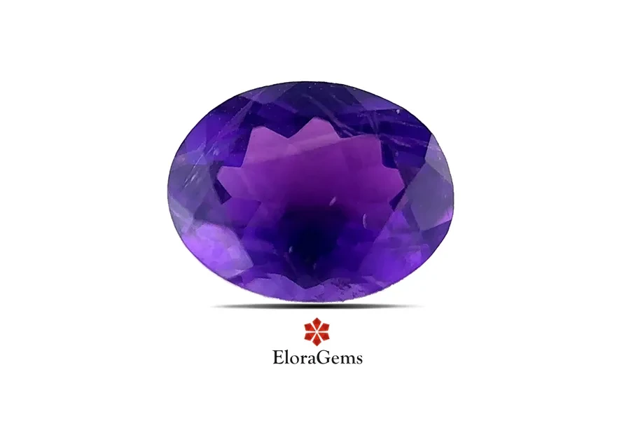 Amethyst 9x7 MM 1.64 carats