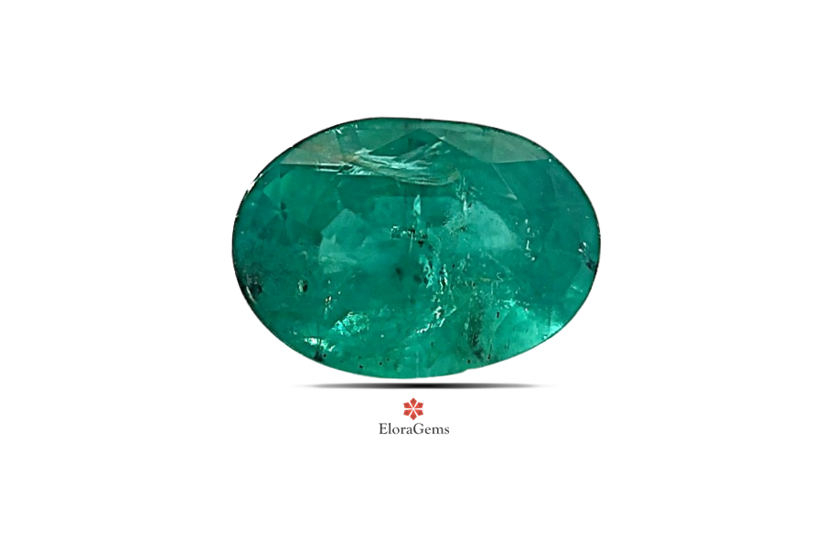 Emerald (Maragadham) 9x7 MM 1.88 carats