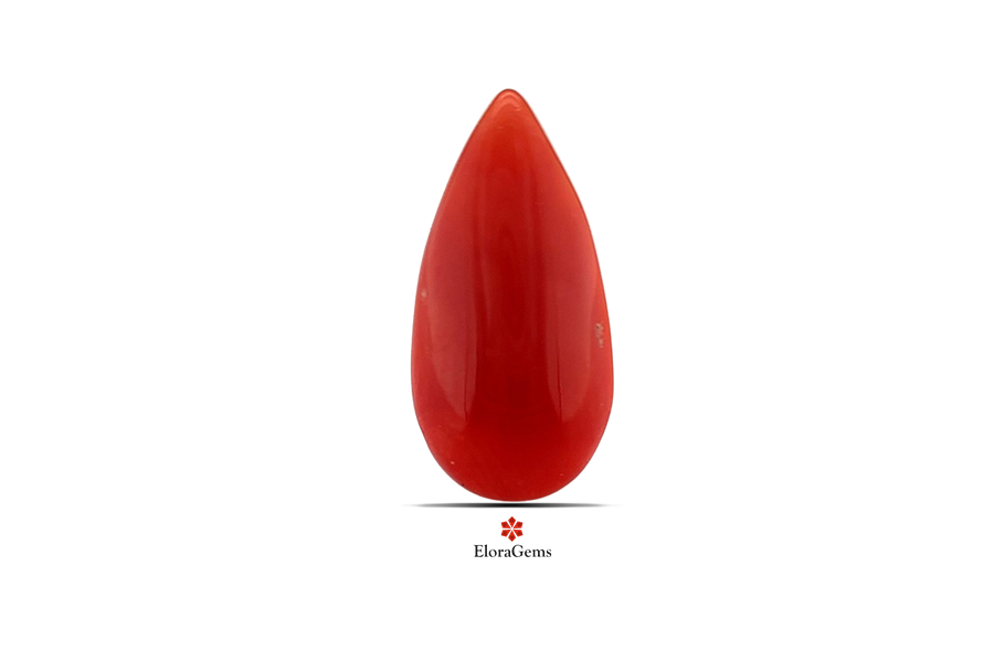 Red Coral 16x8 MM 2.6 carats