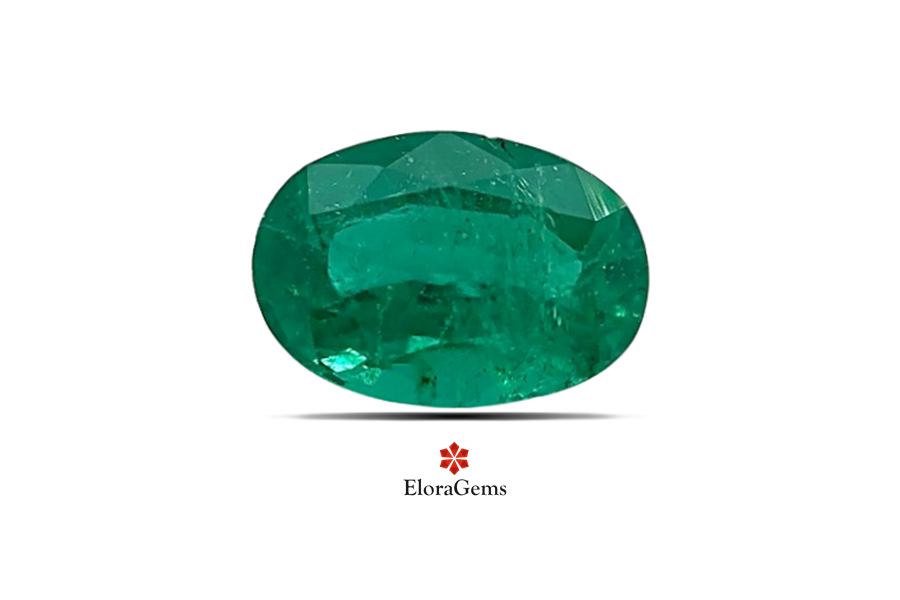 Emerald (Maragadham) 7x5 MM 0.82 carats