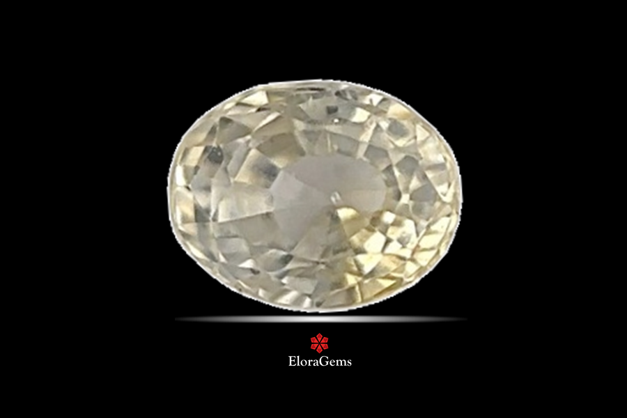 Yellow Sapphire (Pushparag) 6x5 MM 1.07 carats