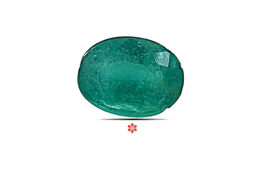 Emerald (Maragadham) 8x6 MM 1.58 carats