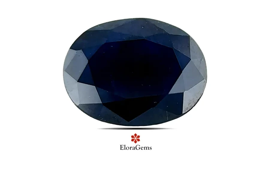 Blue Sapphire (Neelam) 9x7 MM 2.2 carats