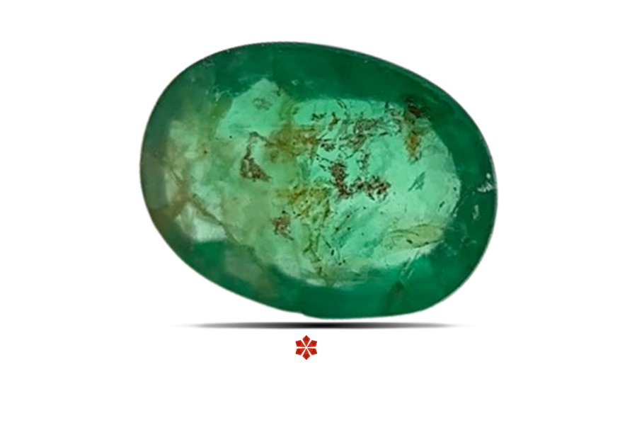 Emerald (Maragadham) 8x6 MM 1.15 carats