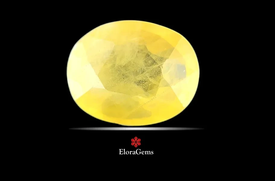 Yellow Sapphire (Pushparag) 10x8 MM 2.74 carats