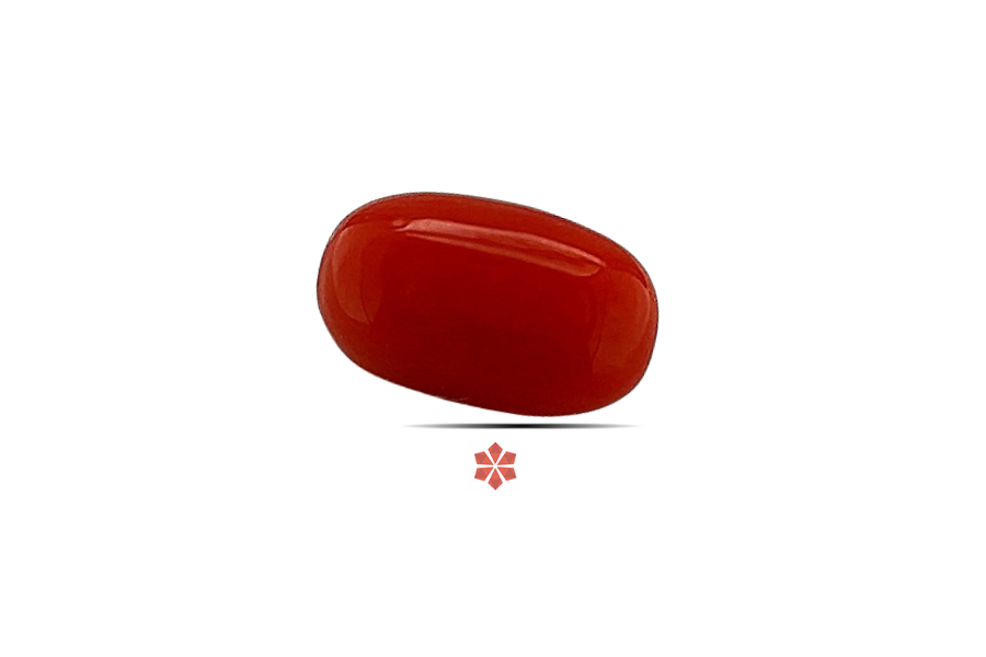 Red Coral 10x6 MM 2.38 carats