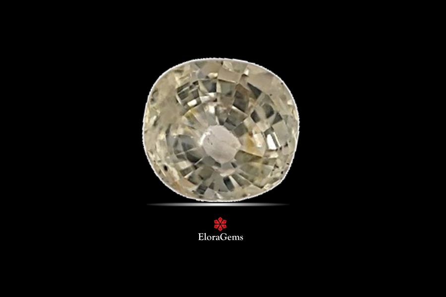 Yellow Sapphire (Pushparag) 6x6 MM 1.54 carats