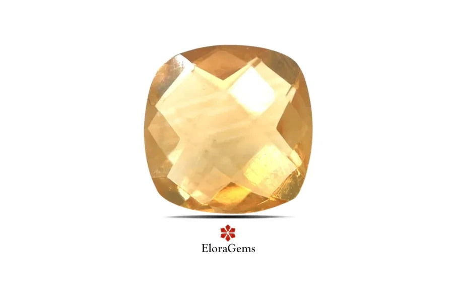 Citrine 8x8 MM 2 carats