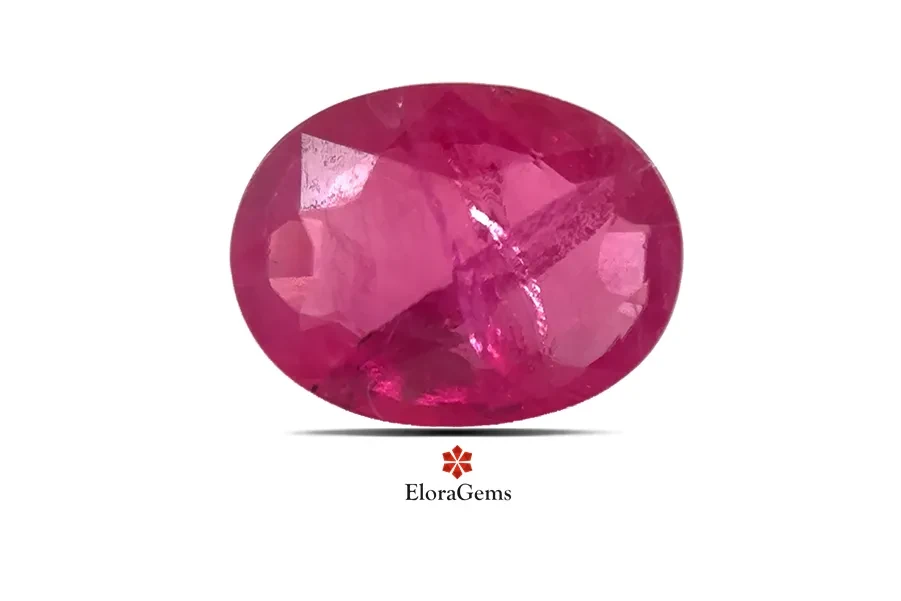 Ruby (Manik) 8x6 MM 1.3 carats