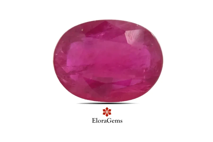 Ruby (Manik) 8x6 MM 1.18 carats