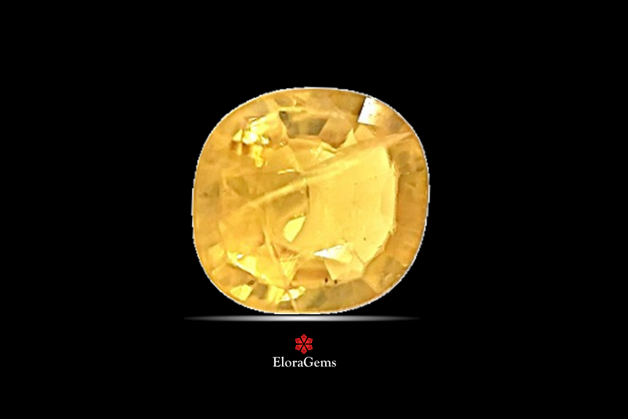 Yellow Sapphire (Pushparag) 7x7 MM 1.59 carats