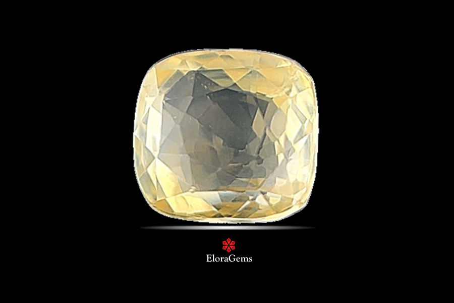 Yellow Sapphire (Pushparag) 7x7 MM 2.5 carats