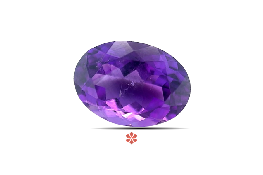 Amethyst 14x10 MM 6.3 carats