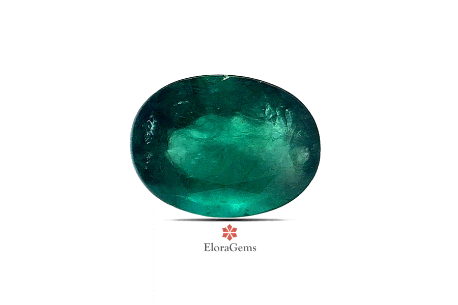 Emerald (Maragadham) 8x6 MM 1.15 carats